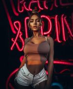 Professional retouching in game style