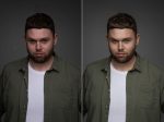 Professional studio retouching