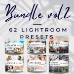 Presets Pack, Photography Bundle, Portrait presets, newborn presets, lightroom mobile & PC presets