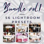Lightroom presets bundle, wedding presets, best presets, warm presets, vibrant presets, light preset, mobile & desktop