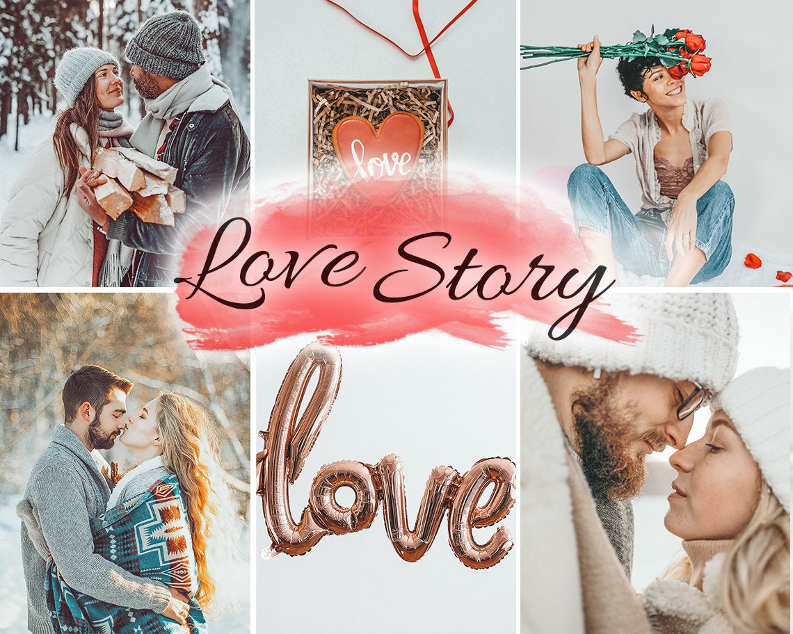 A Love Story Pack of 10 Lightroom Presets for Mobile and Desktop A Love Story Pack of 10 Lightroom Presets for Mobile and Desktop
