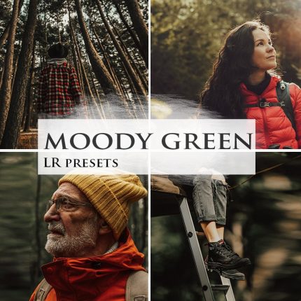 Moody Green Lightroom Presets for Travel, Portrait & Landscape