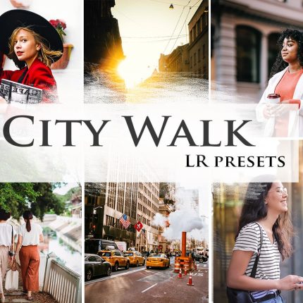 Travel, Vacation & Walking City 7 Lightroom, Photoshop Camera Raw Universal Photo Presets