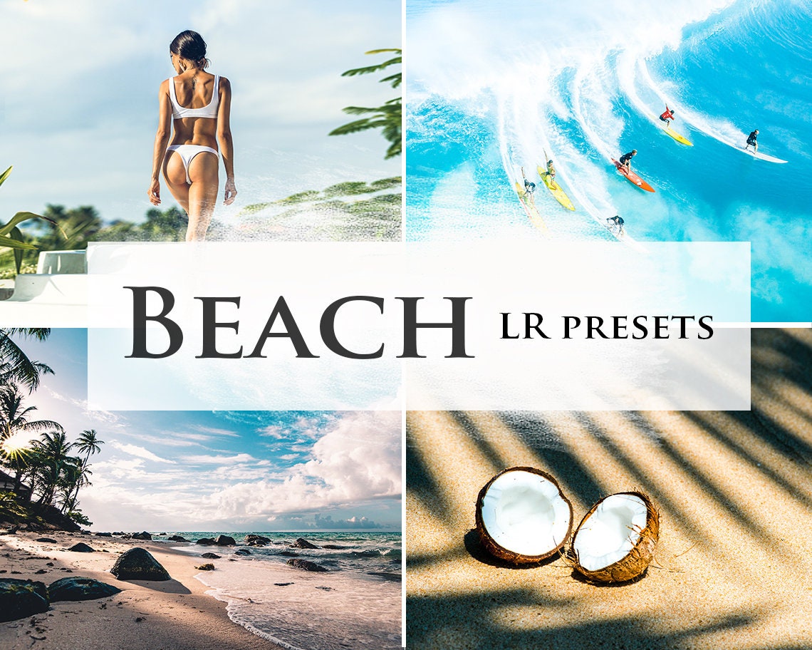 Summer Beach Bright Warm Lightroom Preset for PC and Phone Summer Beach Bright Warm Lightroom Preset for PC and Phone