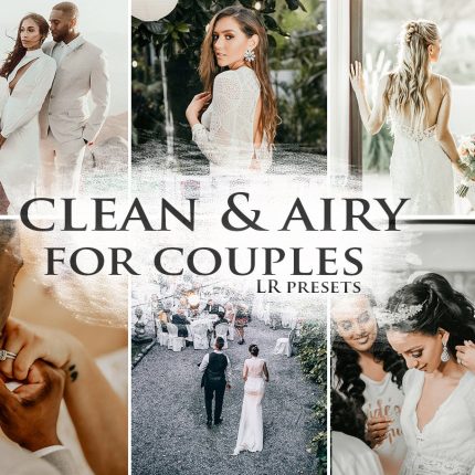 Romantic Earthy filters, Natural Lightroom, Clean Earthy Tones, Clean Light, Airy Wedding