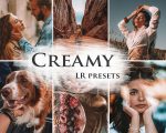 Creamy mobile Lightroom presets, Blogger presets