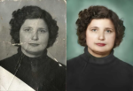remove photo creases and colorization