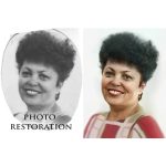 Photo restoration and restoration of old photos and low quality photos.