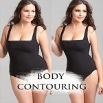 Body contouring, body uplift photo manipulation