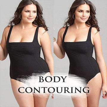 Body contouring, body uplift photo manipulation