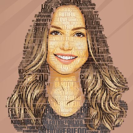 Portrait from words